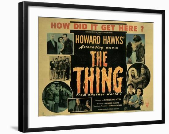 The Thing from Another World, 1951-null-Framed Art Print