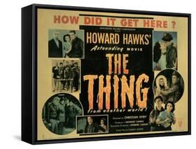 The Thing from Another World, 1951-null-Framed Stretched Canvas