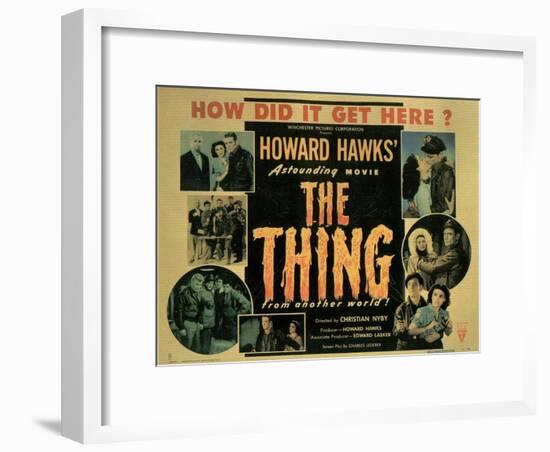 The Thing from Another World, 1951-null-Framed Art Print