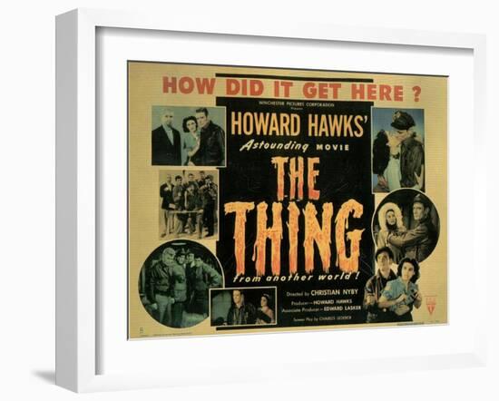 The Thing from Another World, 1951-null-Framed Art Print