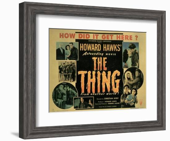 The Thing from Another World, 1951-null-Framed Art Print