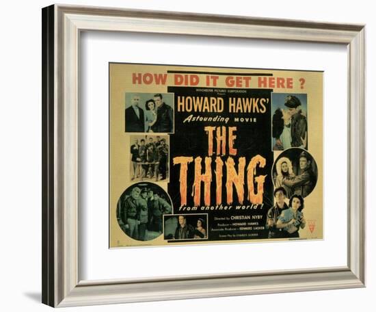 The Thing from Another World, 1951-null-Framed Art Print