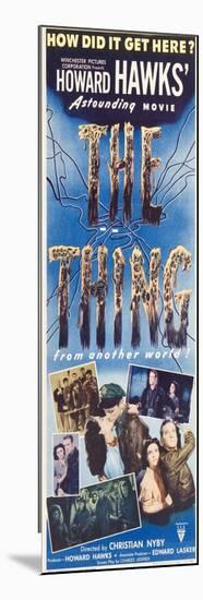 The Thing from Another World, 1951-null-Mounted Premium Giclee Print