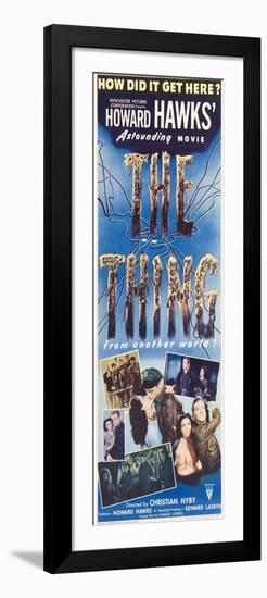 The Thing from Another World, 1951-null-Framed Art Print