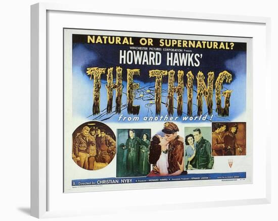 The Thing from Another World, 1951-null-Framed Art Print