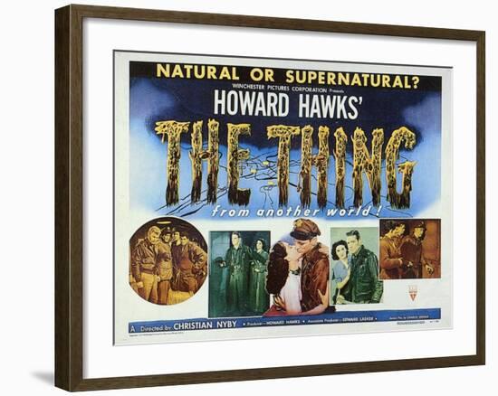 The Thing from Another World, 1951-null-Framed Art Print