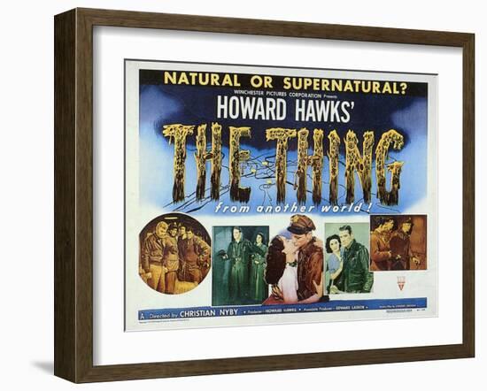 The Thing from Another World, 1951-null-Framed Art Print