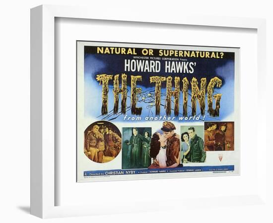 The Thing from Another World, 1951-null-Framed Art Print