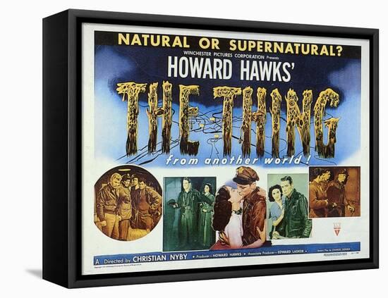 The Thing from Another World, 1951-null-Framed Stretched Canvas