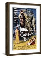 The Thing That Couldn't Die, 1958-null-Framed Art Print