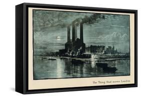 The Thing That Moves London, from 'The New Lights O' London', Published 1926-Donald Maxwell-Framed Stretched Canvas
