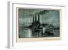 The Thing That Moves London, from 'The New Lights O' London', Published 1926-Donald Maxwell-Framed Giclee Print