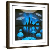 The Thing You'll See Near the Canyons at Night-Speedway J Graham-Framed Premium Giclee Print