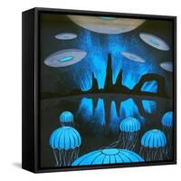 The Thing You'll See Near the Canyons at Night-Speedway J Graham-Framed Stretched Canvas