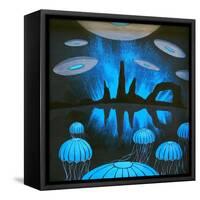 The Thing You'll See Near the Canyons at Night-Speedway J Graham-Framed Stretched Canvas