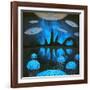 The Thing You'll See Near the Canyons at Night-Speedway J Graham-Framed Art Print