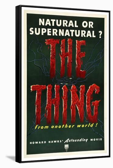 The Thing-Vintage Apple Collection-Framed Stretched Canvas