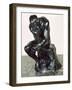 The Thinker, 1880-Auguste Rodin-Framed Giclee Print