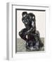 The Thinker, 1880-Auguste Rodin-Framed Giclee Print
