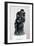 The Thinker, 1880-Auguste Rodin-Framed Giclee Print