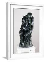 The Thinker, 1880-Auguste Rodin-Framed Giclee Print