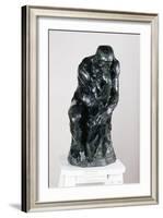 The Thinker, 1880-Auguste Rodin-Framed Giclee Print