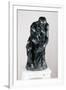 The Thinker, 1880-Auguste Rodin-Framed Giclee Print