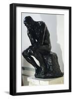 The Thinker, 1880-Auguste Rodin-Framed Giclee Print