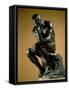 The Thinker, 1881-Auguste Rodin-Framed Stretched Canvas