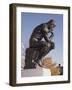 The Thinker, 1904 (Bronze)-Auguste Rodin-Framed Giclee Print