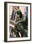 The Thinker Bronze Sculpture by Auguste Rodin 1840 to 1917 Calle Marques De Larios Malaga Costa Del-Auguste Rodin-Framed Giclee Print