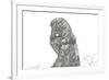 The Thinker,Burrell Foundation, 2007-Vincent Alexander Booth-Framed Giclee Print