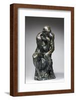 The Thinker, c.1880 (bronze)-Auguste Rodin-Framed Photographic Print