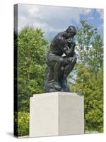 The Thinker, Frederik Meijer Gardens, Grand Rapids, Michigan-Keith & Rebecca Snell-Stretched Canvas
