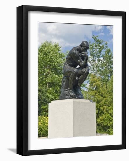 The Thinker, Frederik Meijer Gardens, Grand Rapids, Michigan-Keith & Rebecca Snell-Framed Photographic Print