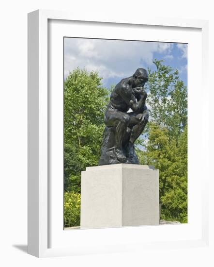 The Thinker, Frederik Meijer Gardens, Grand Rapids, Michigan-Keith & Rebecca Snell-Framed Photographic Print