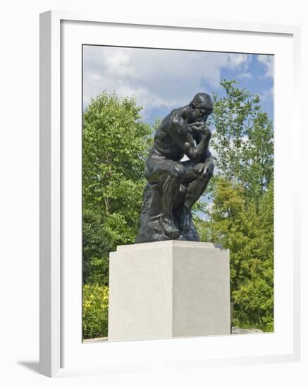 The Thinker, Frederik Meijer Gardens, Grand Rapids, Michigan-Keith & Rebecca Snell-Framed Photographic Print