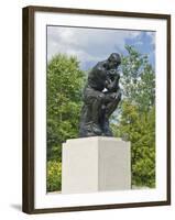 The Thinker, Frederik Meijer Gardens, Grand Rapids, Michigan-Keith & Rebecca Snell-Framed Photographic Print