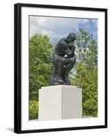 The Thinker, Frederik Meijer Gardens, Grand Rapids, Michigan-Keith & Rebecca Snell-Framed Photographic Print