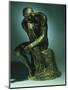 The Thinker, Le Penseur, Bronze with Black Patina, c.1880-1882-Auguste Rodin-Mounted Giclee Print