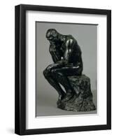 The Thinker (Le Penseur)-Auguste Rodin-Framed Giclee Print