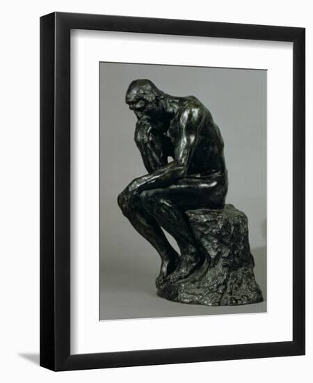 The Thinker (Le Penseur)-Auguste Rodin-Framed Giclee Print