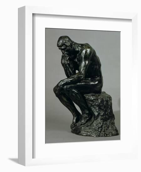 The Thinker (Le Penseur)-Auguste Rodin-Framed Giclee Print