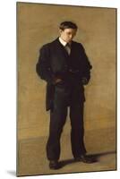 The Thinker: Portrait of Louis N. Kenton, 1900-Thomas Cowperthwait Eakins-Mounted Giclee Print