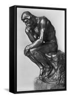 The Thinker-null-Framed Stretched Canvas