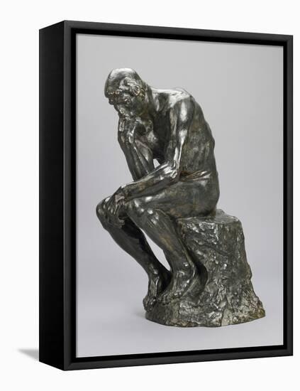 The Thinker-Auguste Rodin-Framed Stretched Canvas