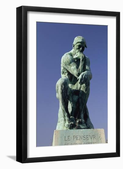 The Thinker-Auguste Rodin-Framed Giclee Print