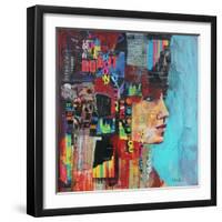 The Thinker-Sylvia Paul-Framed Giclee Print