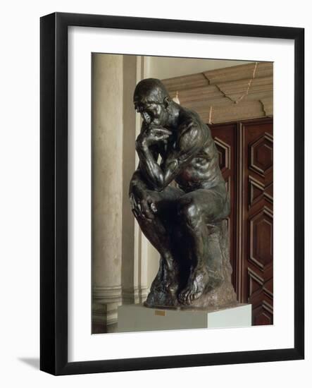 The Thinker-Auguste Rodin-Framed Giclee Print