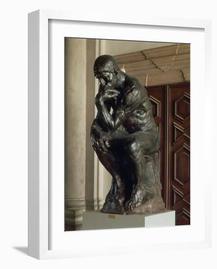 The Thinker-Auguste Rodin-Framed Giclee Print